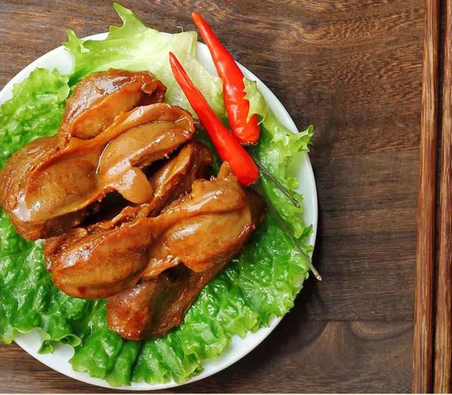 太行韩氏 卤鸭胗鸭肫135g 熟食卤味鸭肉零食小吃 真空小包装 包邮